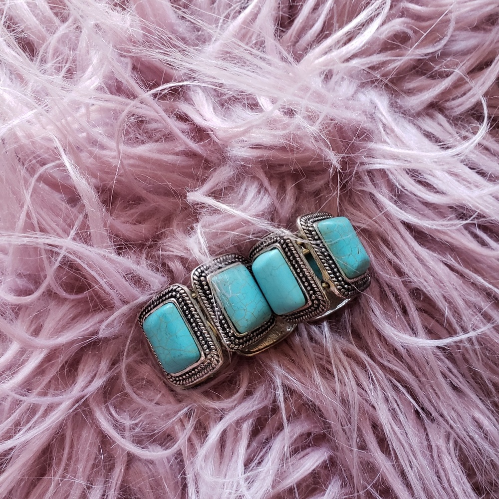Sleeping beauty turquoise bracelet in color